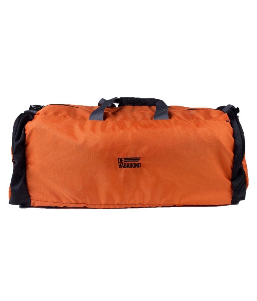 Download DE Vagabond Orange Polyester Duffle Bag - Buy DE Vagabond ...