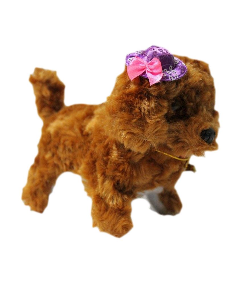 barking dog soft toy