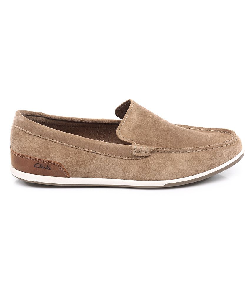 clarks men's medly sun leather boat shoes