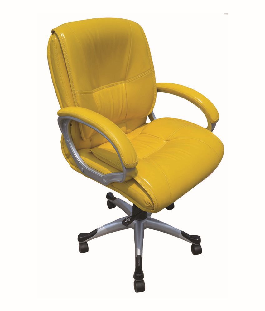 Hii Style Yellow Compressed Wood Modern Valido Office