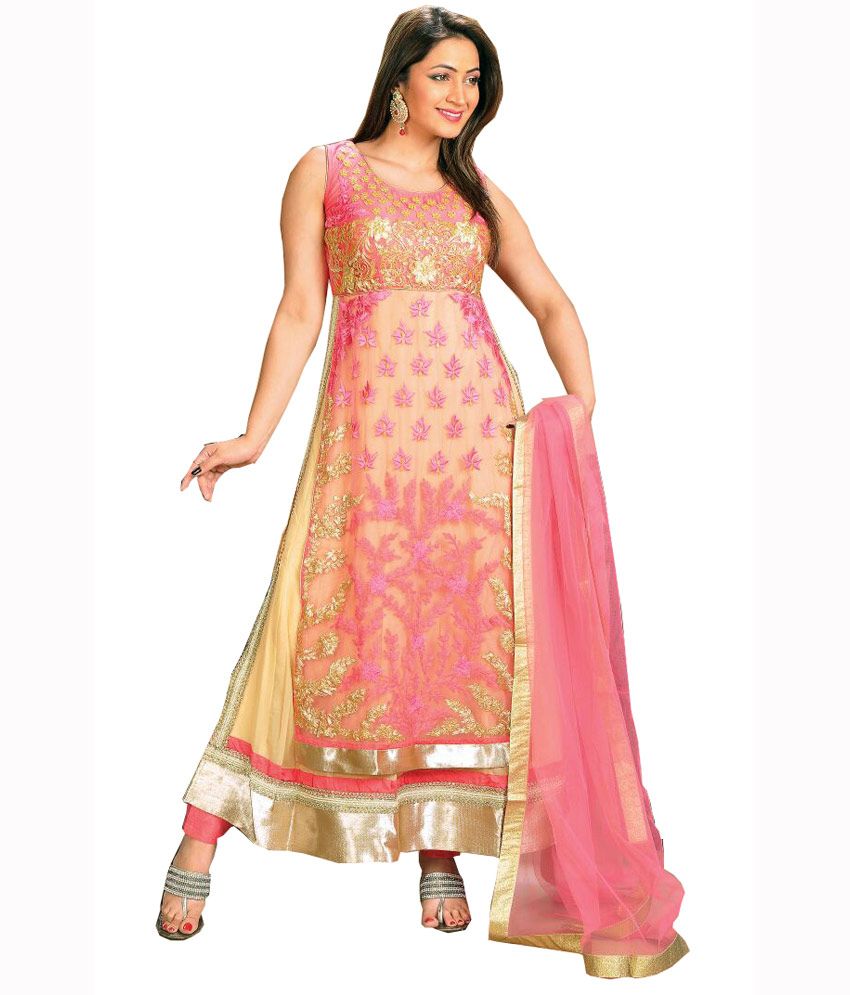 side cut anarkali