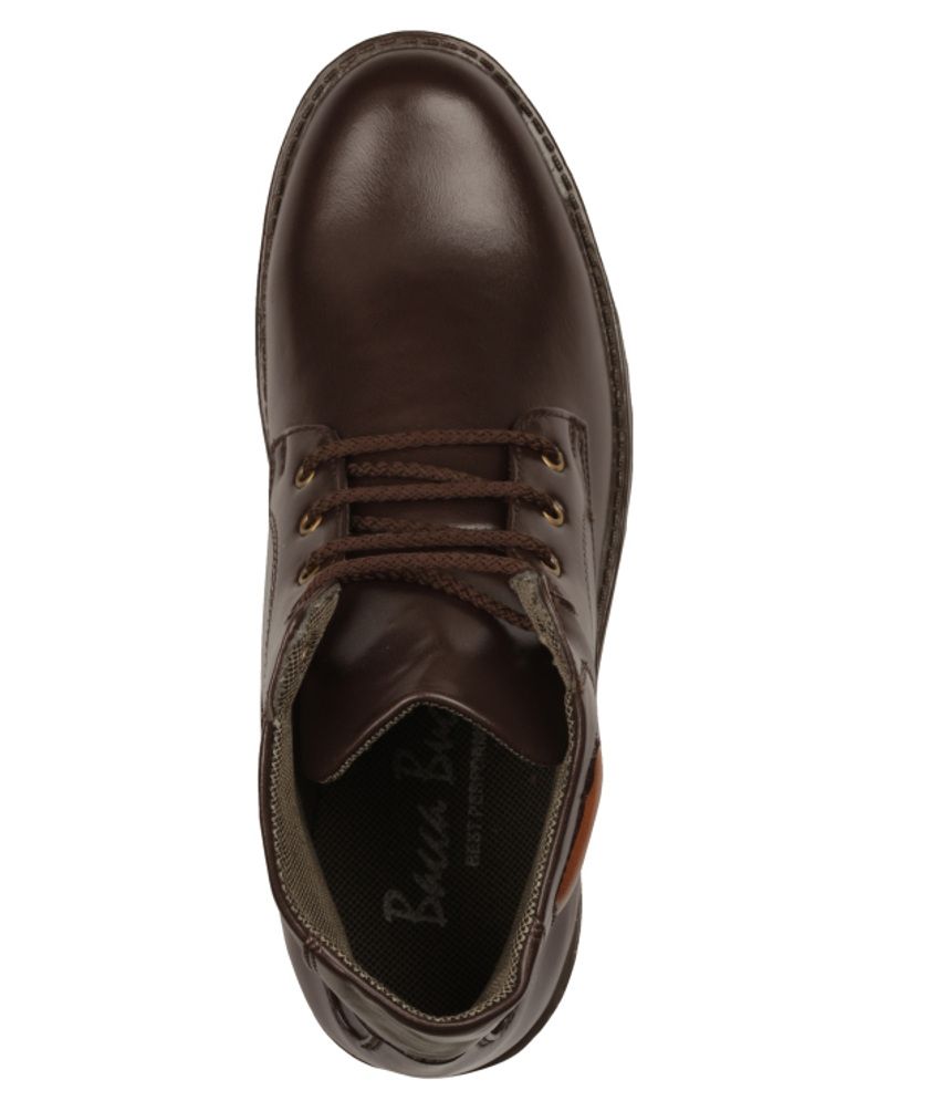 bacca bucci men's brown boots