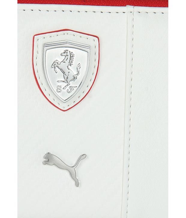 puma ferrari trifold wallet