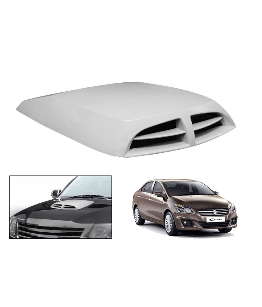 Speedwav Car Double Vent Air Intake Scoop Whitemaruti Ciaz Buy