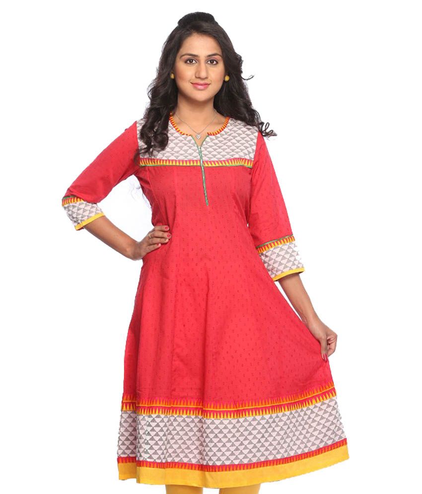 anarkali kurti for girls