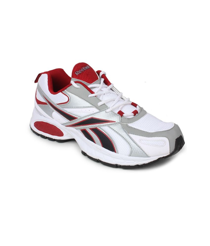 Vatio Muerto en el mundo Sofocante Reebok White Running Sport Shoes - Buy Reebok White Running Sport Shoes  Online at Best Prices in India on Snapdeal