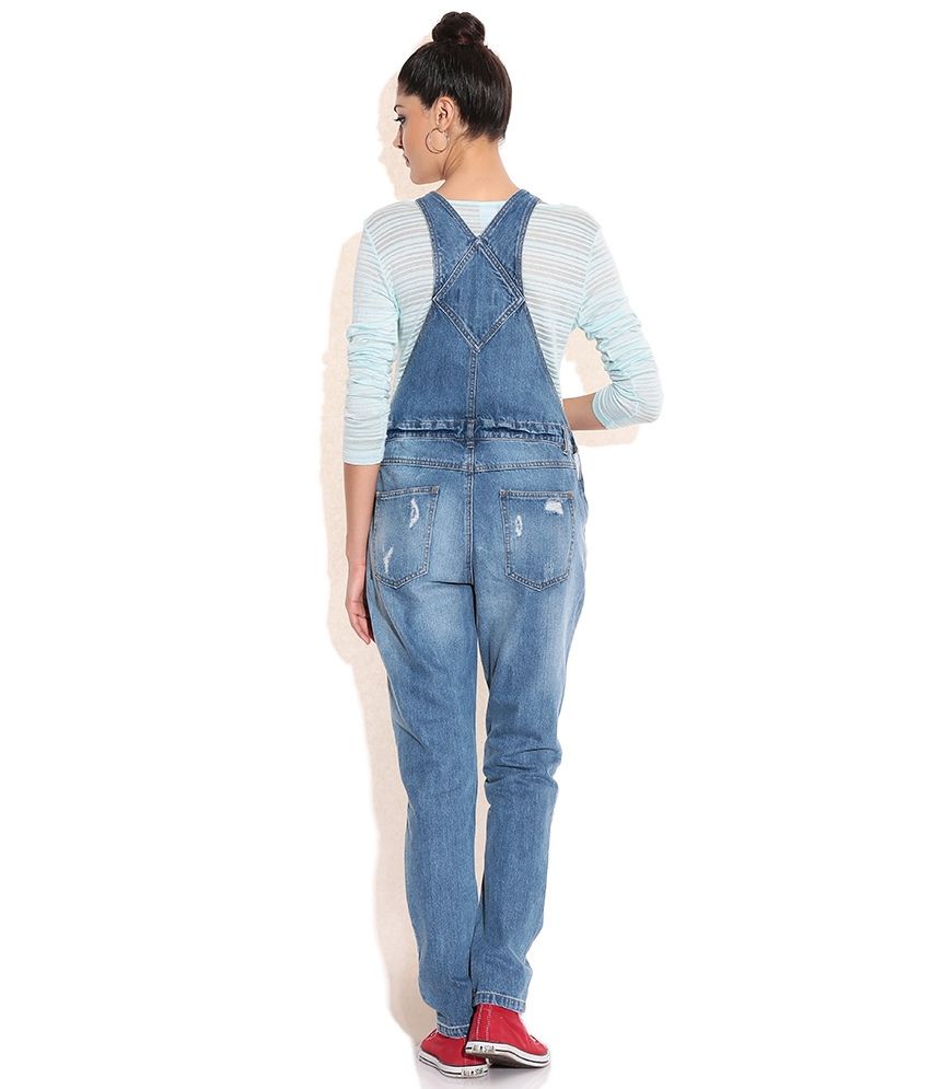 vero moda dungaree dress