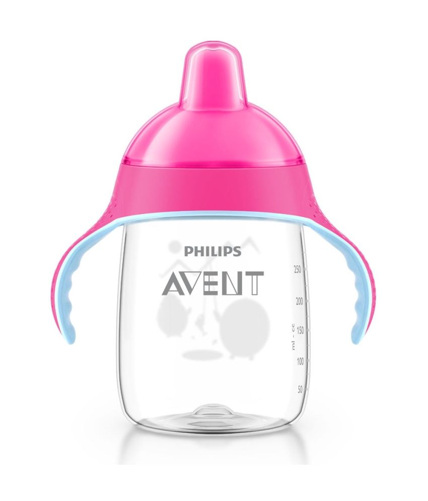 Philips Avent Premium Spout Cup 340ml - Pink (Single Pack) baby sipper ...