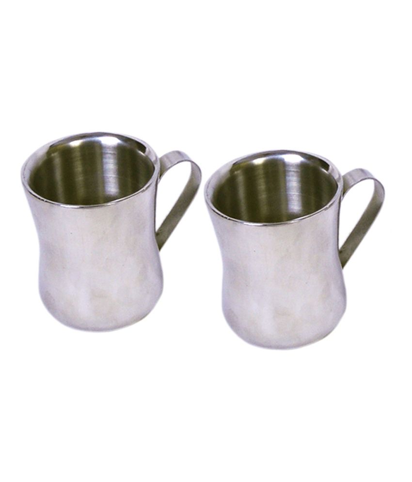     			Dynore Steel Tea Cup 2 Pcs 100 ml