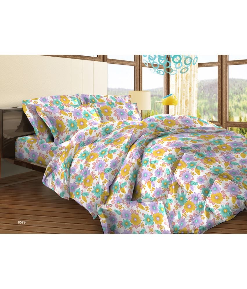 Bombay Dyeing Yellow Cotton Bed Sheet Buy Bombay Dyeing Yellow Cotton Bed Sheet Online at Low