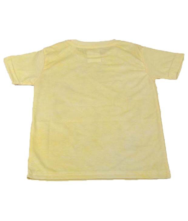 Ushirts Yellow 3D Effect Pasta T Shirt For Boys - Buy Ushirts Yellow 3D ...