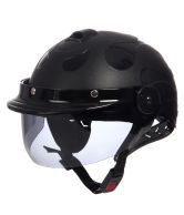 Format - Open Face Helmet -DZire (Black) [Large 58cm]