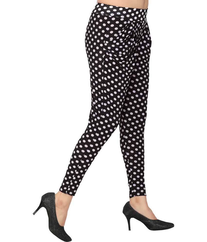 polka dot jeggings