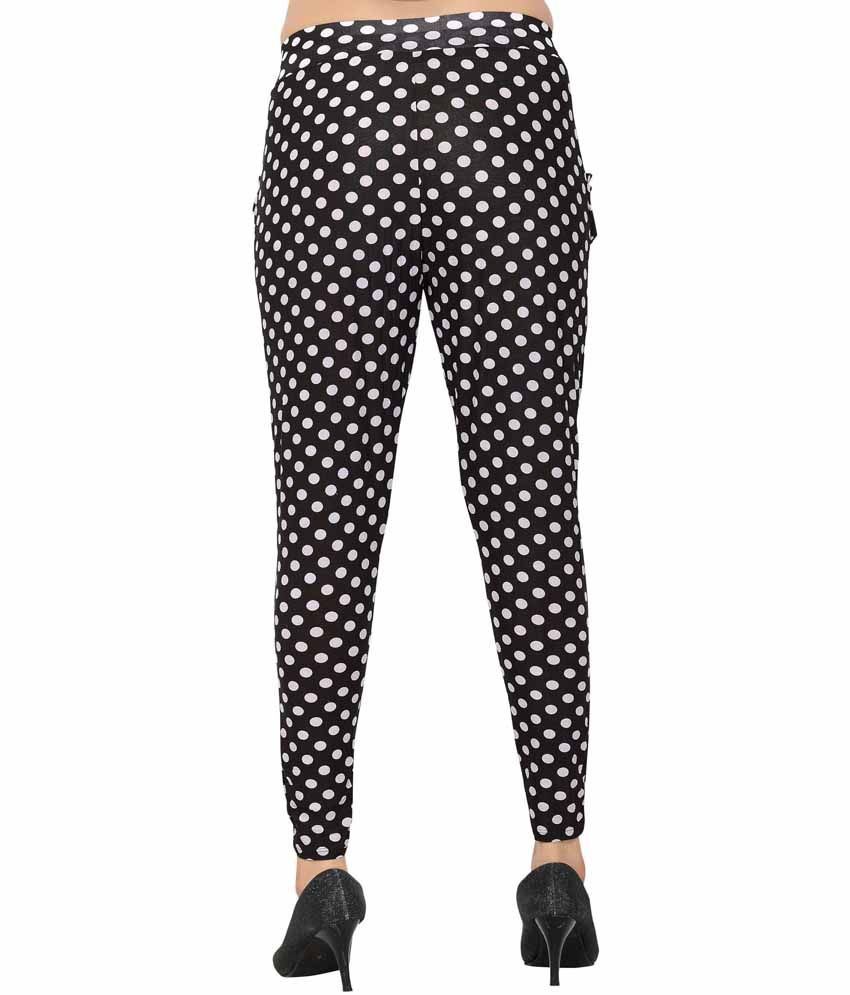 polka dot jeggings