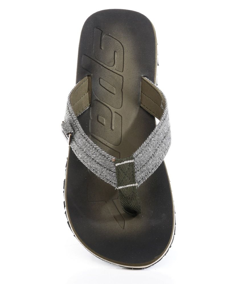 Sparx Green Slippers Online at Snapdeal
