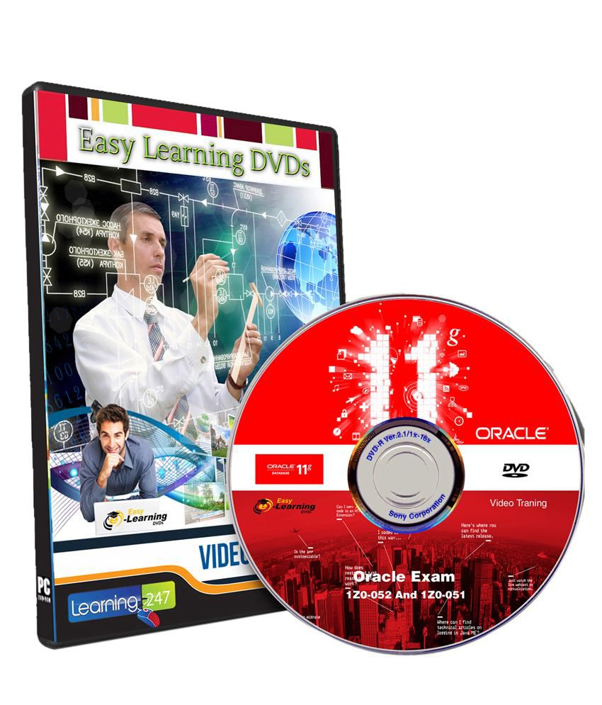 oracle-database-11g-oracle-exam-1z0-052-and-1z0-051-video-training-course-by-easy-learning-dvd