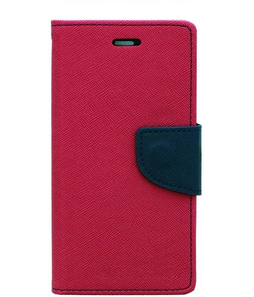 2010kharido Leather Flip Cover for Goospery Mercury Flip Wallet PU