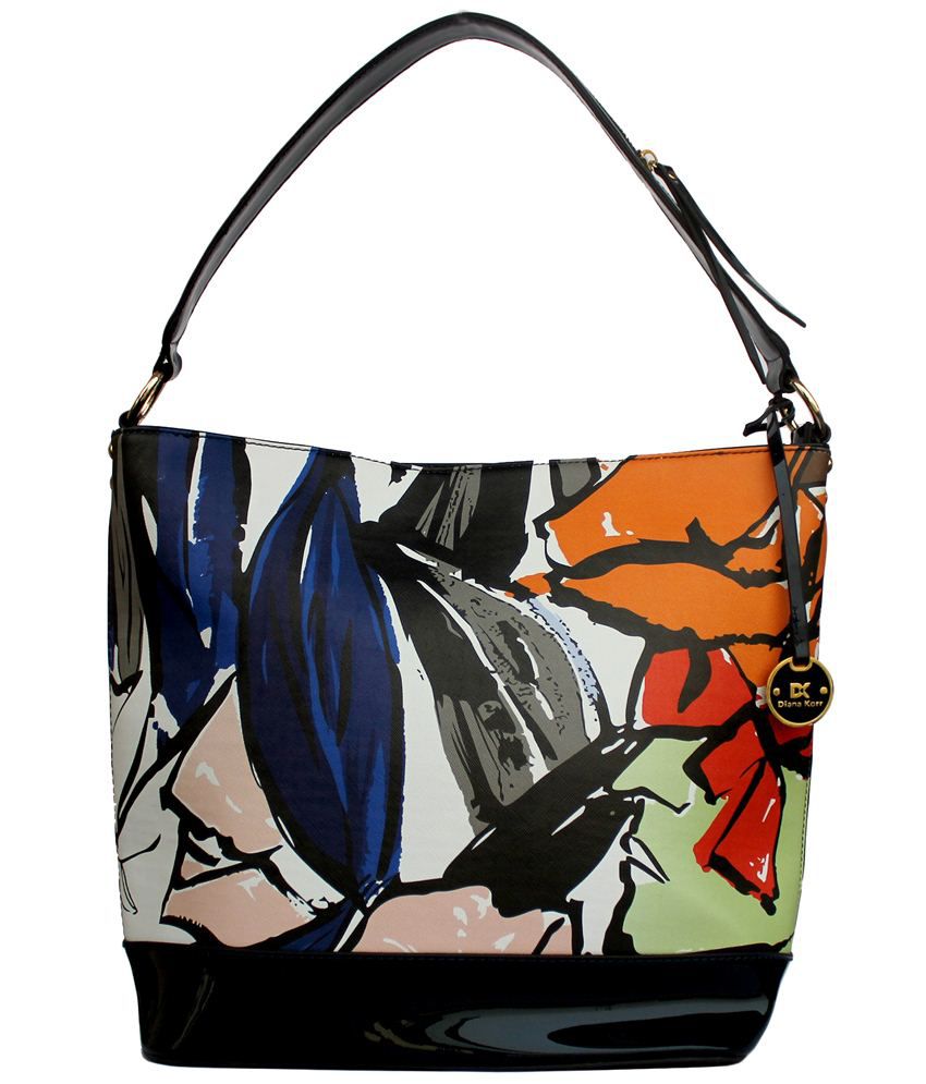 Diana Korr Multi Faux Leather Shoulder Bag - Buy Diana Korr Multi Faux ...