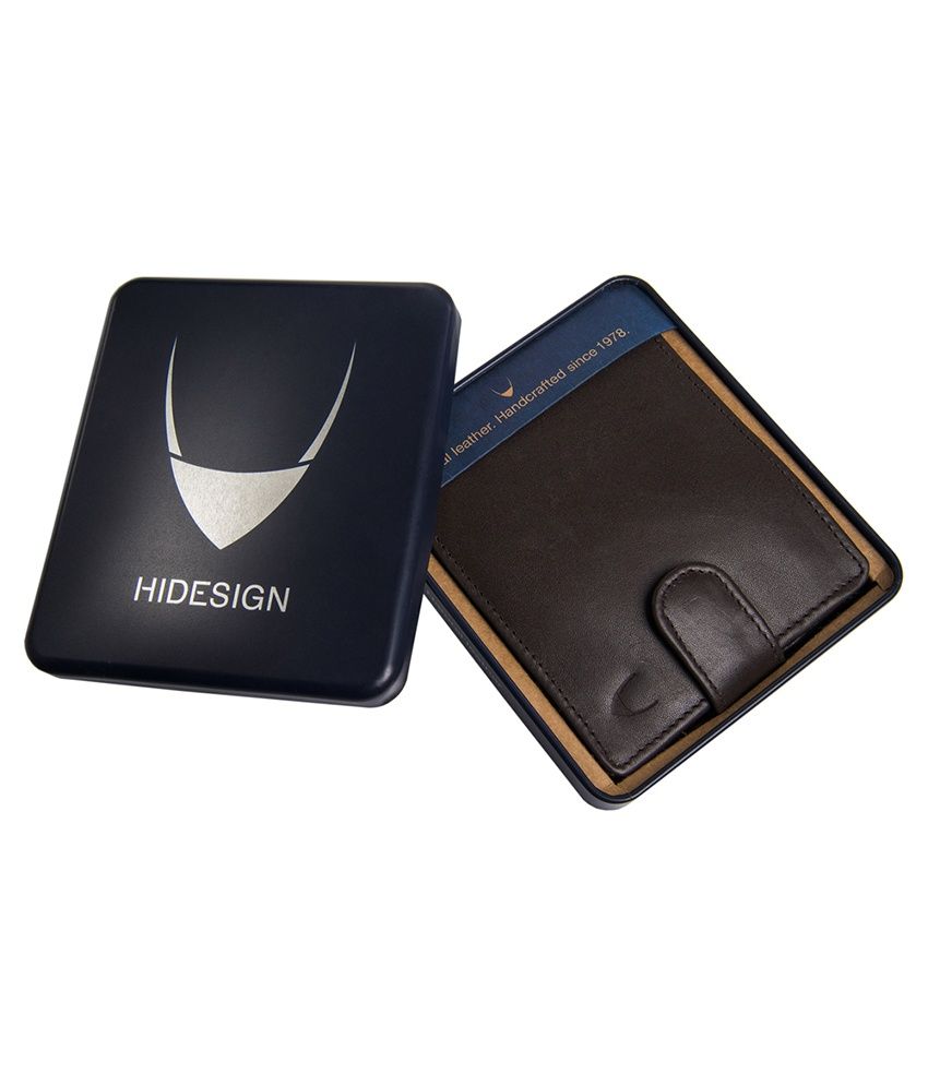 Hidesign 038 Brown Leather Card Holder Wallet Buy Online at Low Price