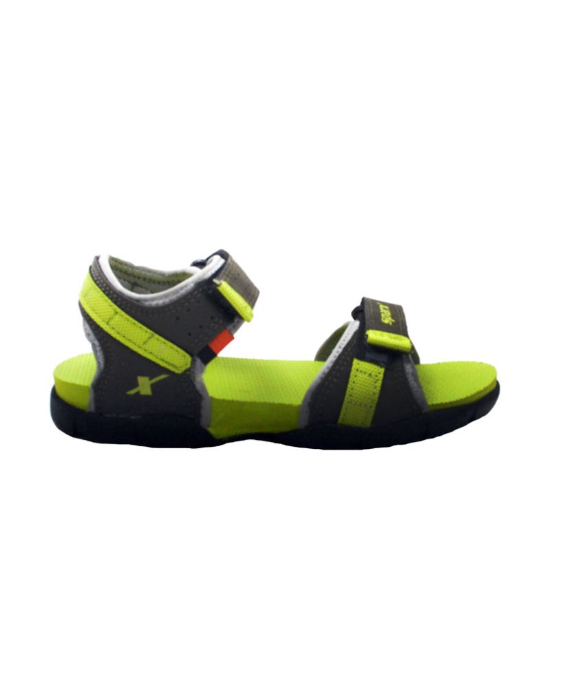 Buy Relaxo Sparx Green Floater Sandals 