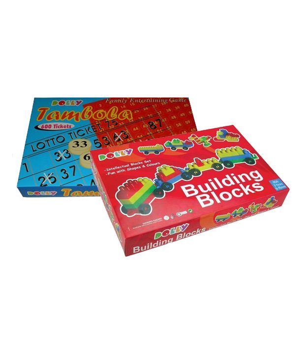 DOLLY Housie and Building Blocks Board Game Combo Buy DOLLY Housie