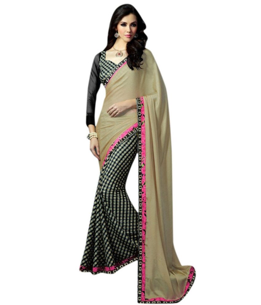 black formal saree