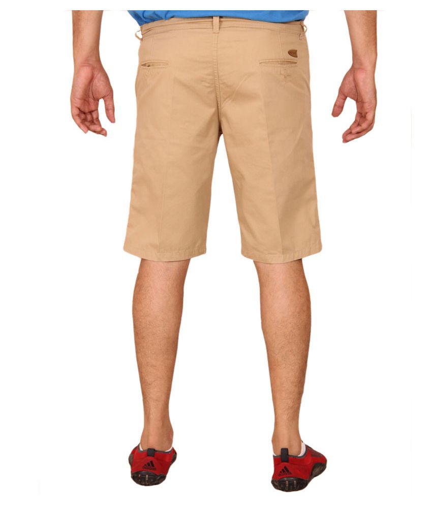 Clickroo Brown Chino Shorts - Buy Clickroo Brown Chino Shorts Online at ...