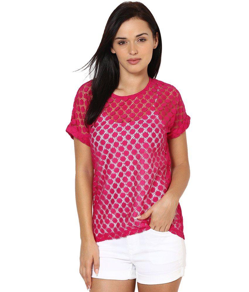 pink cocktail tops