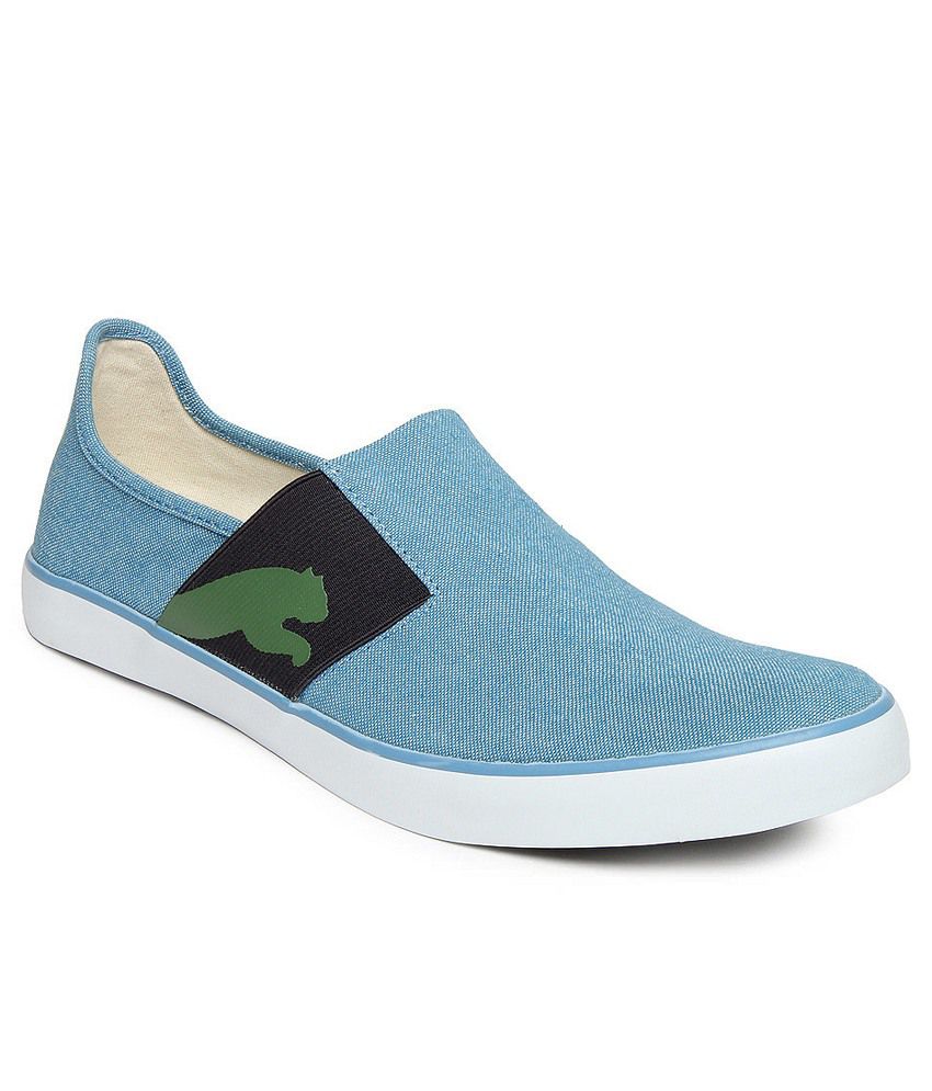 puma lazy slip on blue sneakers - 62 