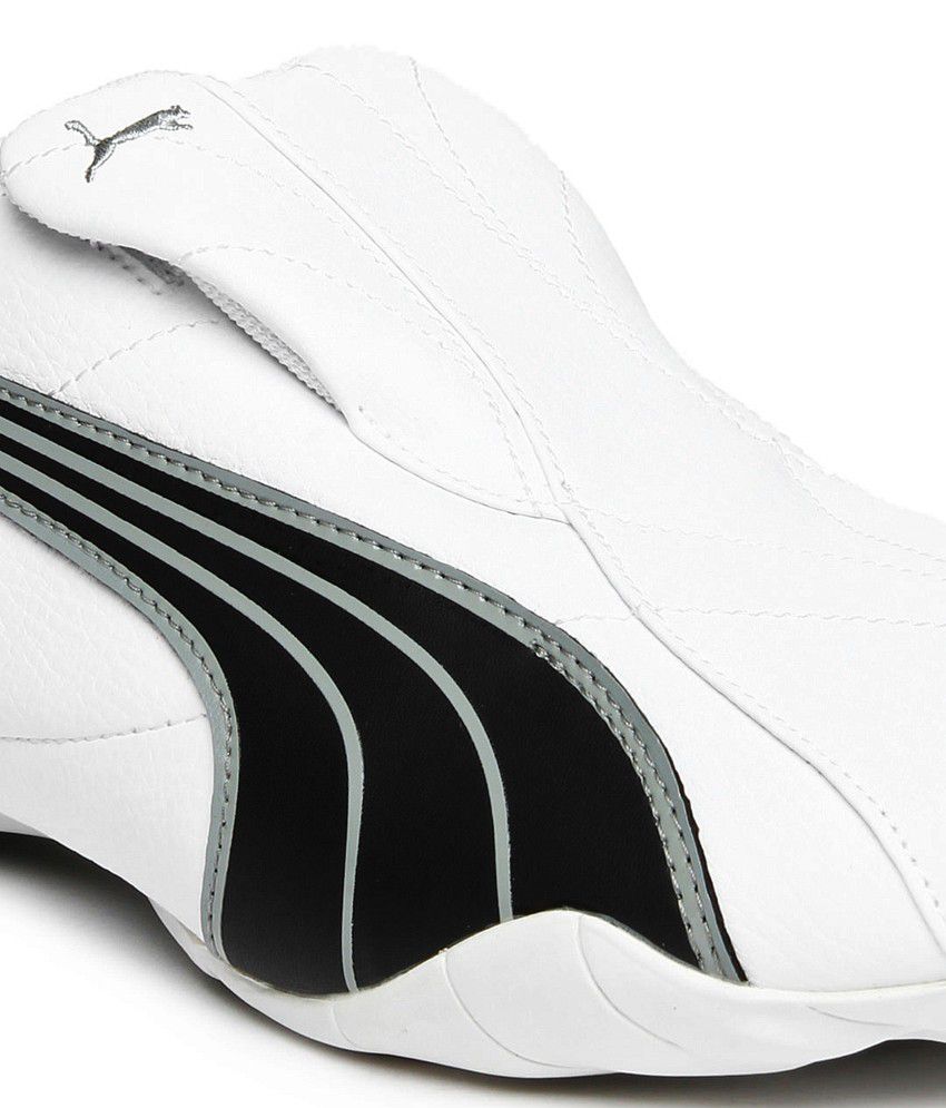 Puma White Slip-On Casual Shoes - Buy Puma White Slip-On Casual Shoes Online at Best Prices in 