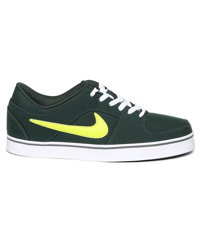 nike high ankle shoes green