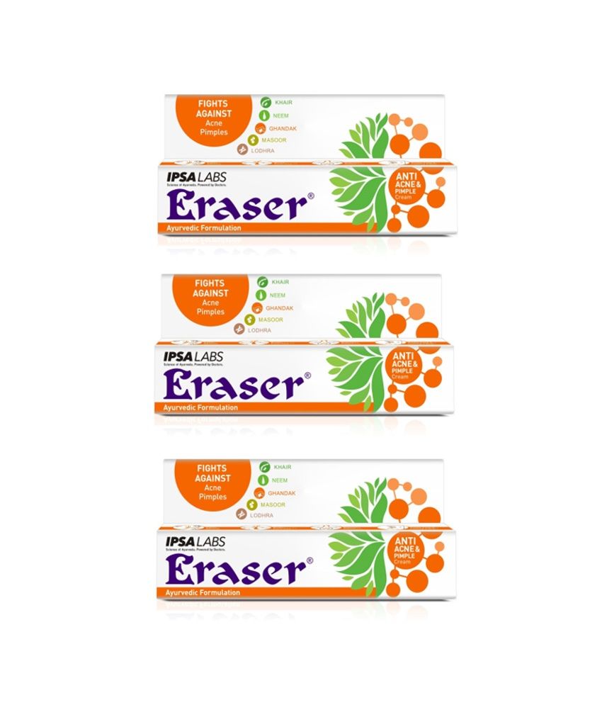 eraser acne cream