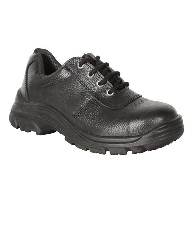 Buy Tiger Black Safety Shoes Online at 