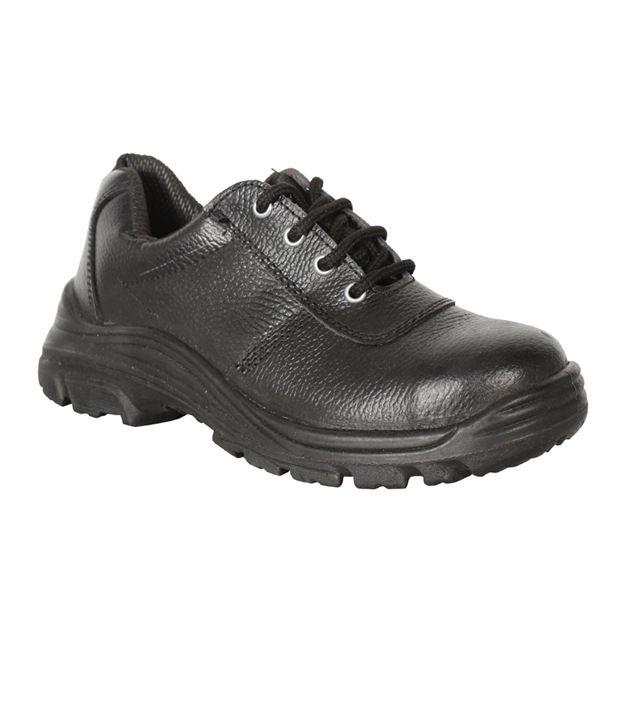 Buy Tiger Black Safety Shoes Online at 