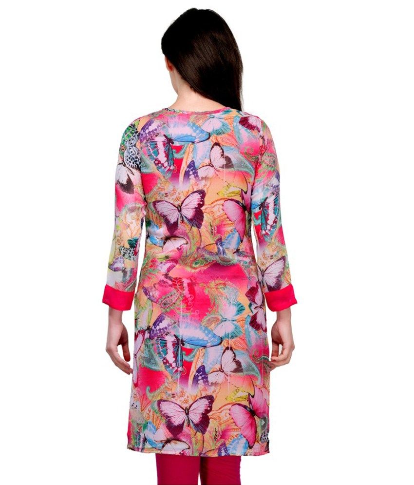 Inborn Butterfly Printed Kurti Buy Inborn Butterfly Printed Kurti