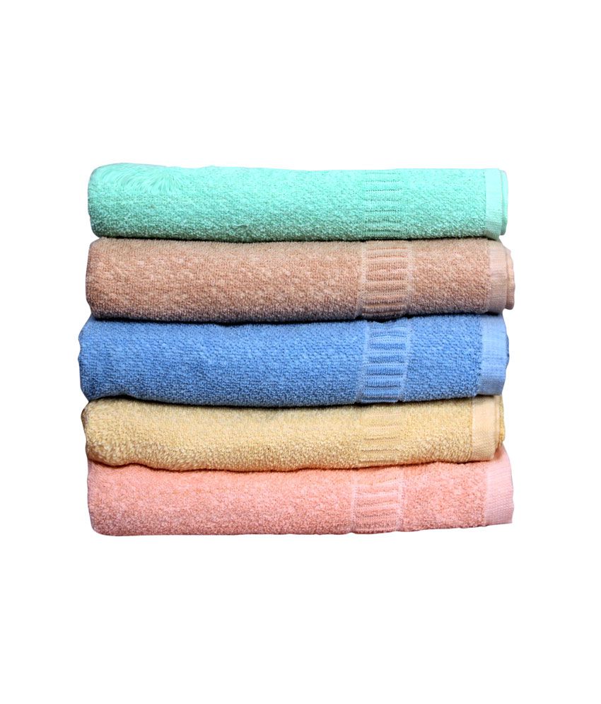     			Lily Set of 5 Towel Set Multi Bath Towel