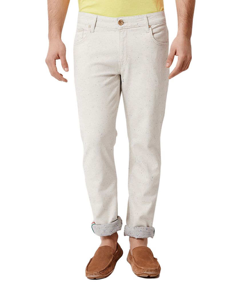 United Colors of Benetton White Jeans - Buy United Colors of Benetton ...