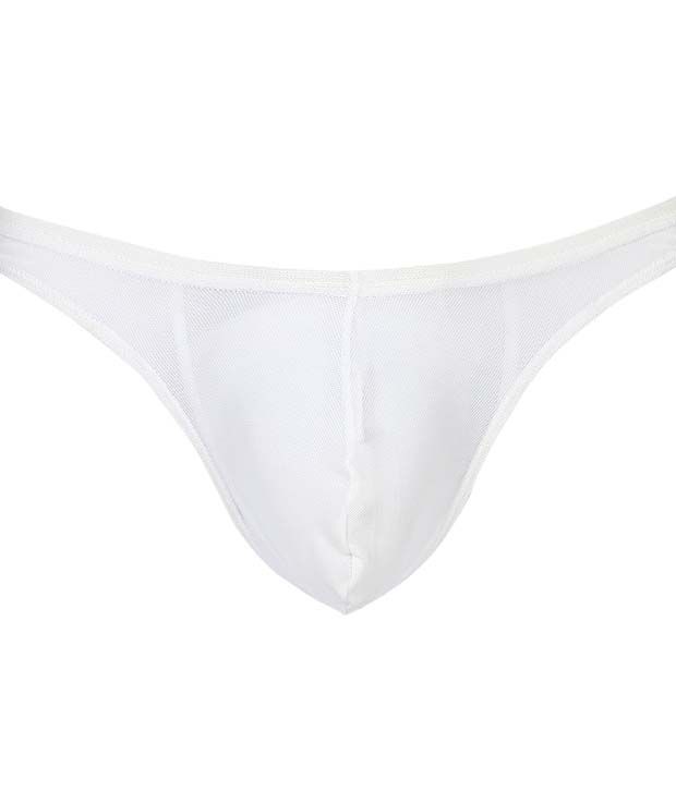 La Intimo - Fine Mesh Comfy Thong (White) - Buy La Intimo - Fine Mesh ...