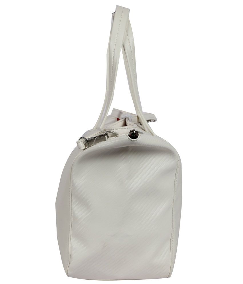 puma white handbag