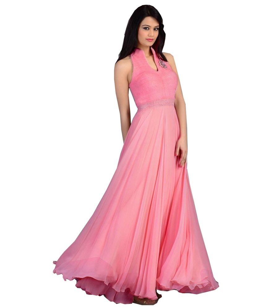 snapdeal long gowns