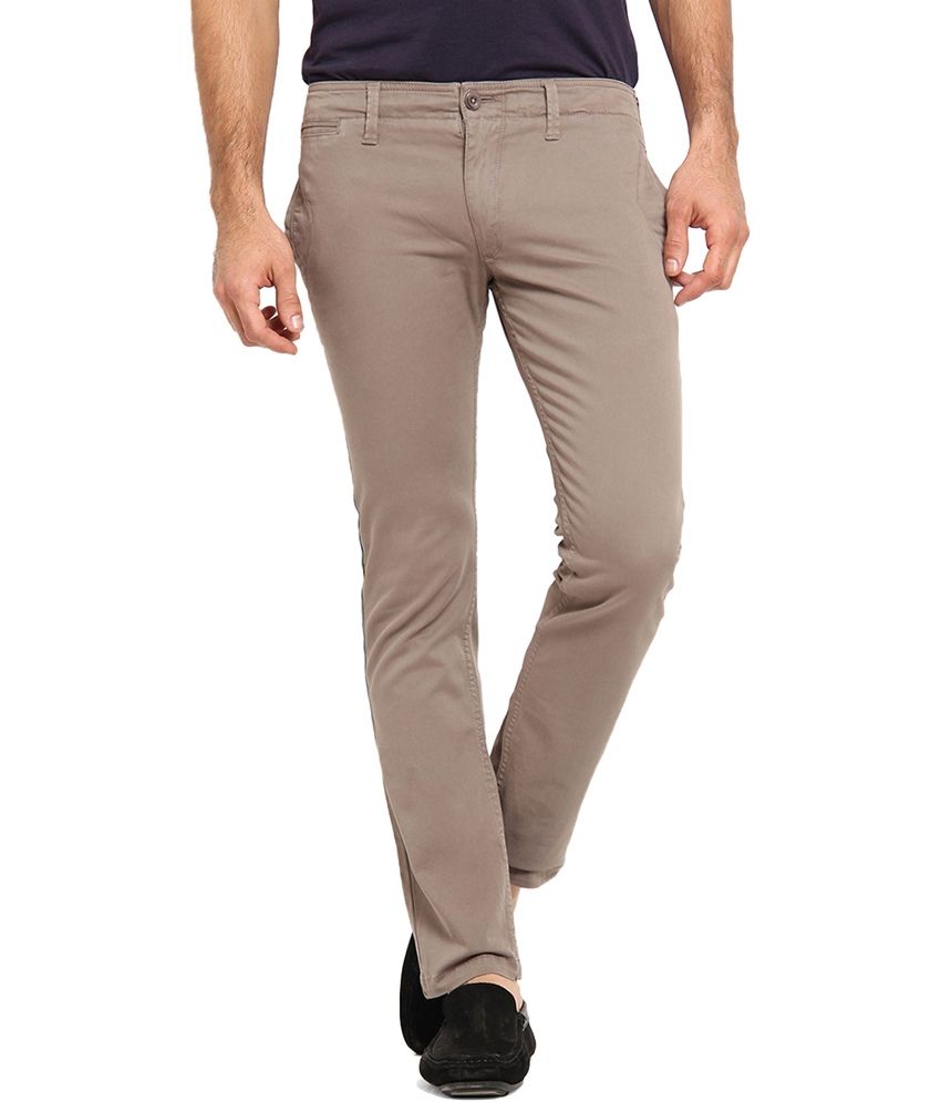 gray chinos