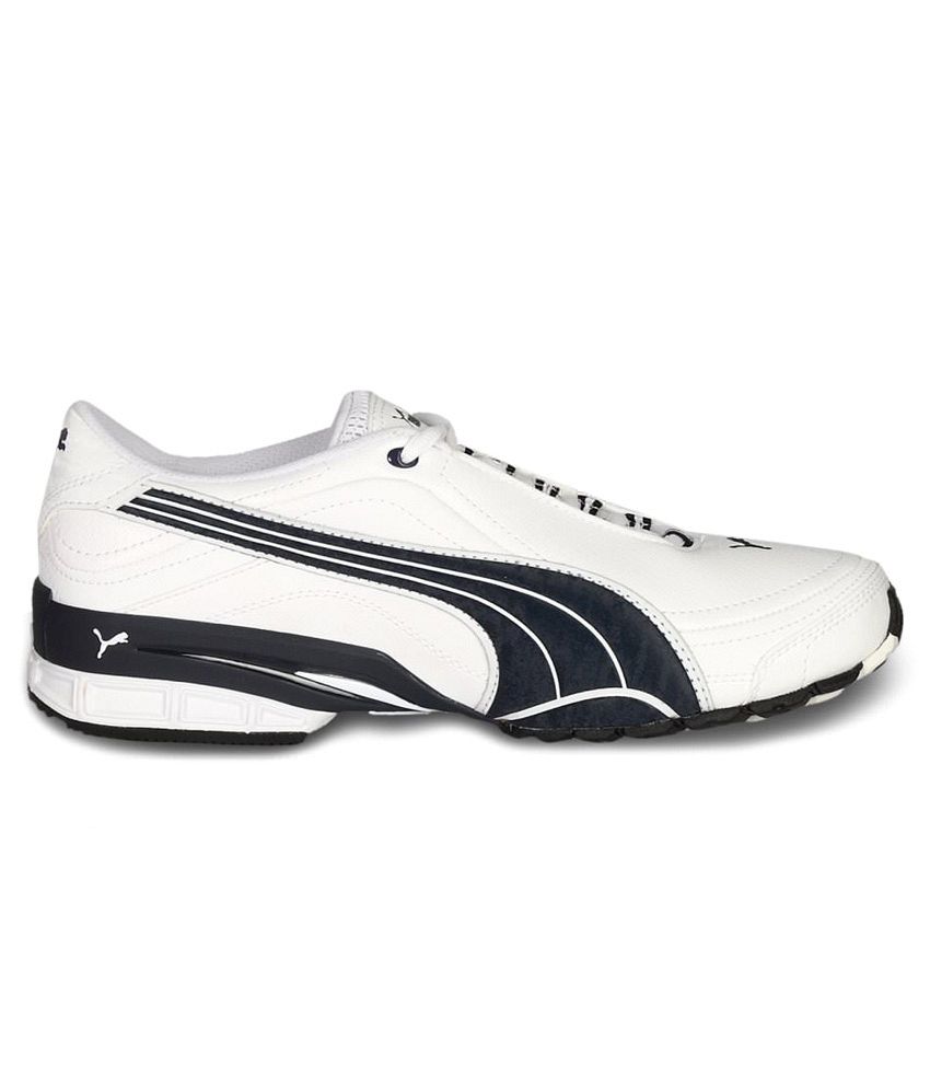 Puma Tazon 2 DP White Sports Shoes For Men - Buy Puma Tazon 2 DP White ...