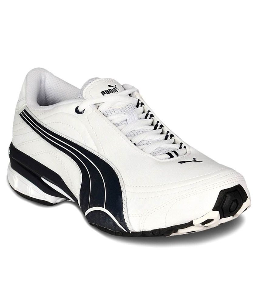 Puma Tazon 2 DP White Sports Shoes For Men - Buy Puma Tazon 2 DP White ...