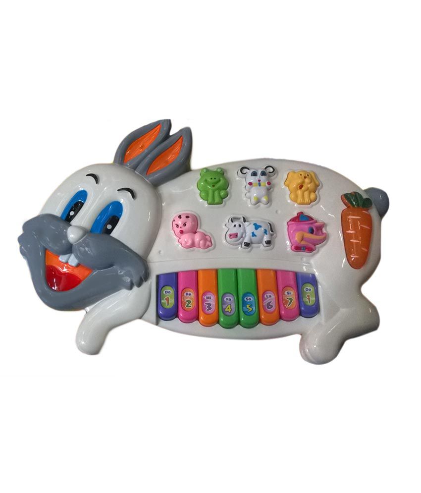 rabbit piano toy