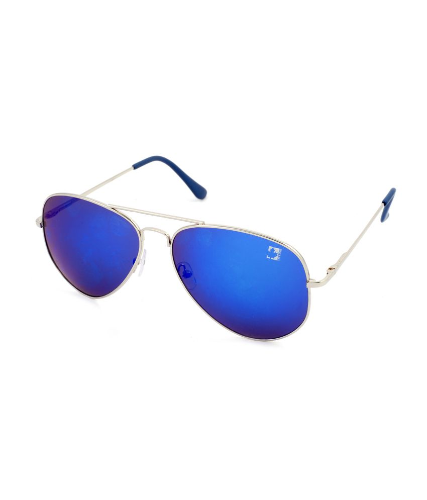 Nilraj Chasma Ghar - Blue Pilot Sunglasses ( local sunglasses ) - Buy ...