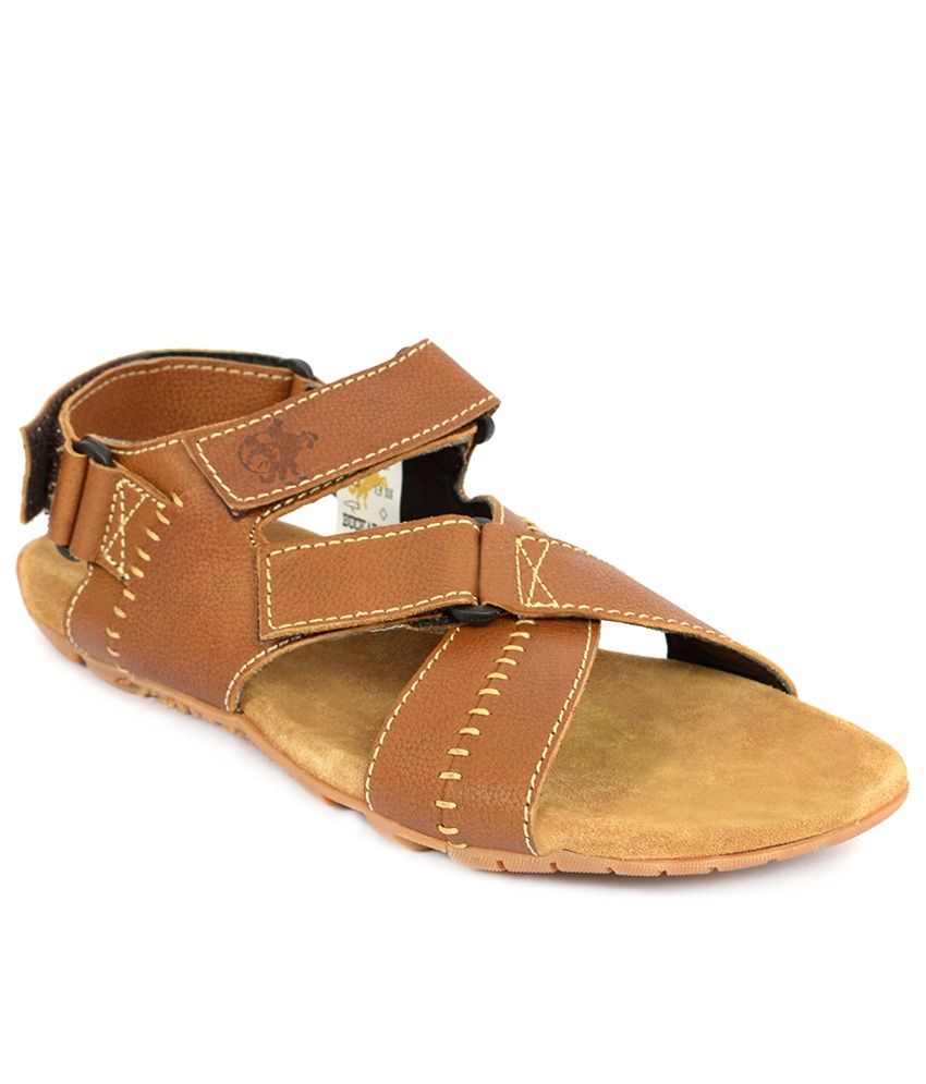 Tan Marshal Leather Sandals 