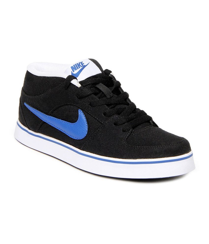 nike black canvas shoes womens
