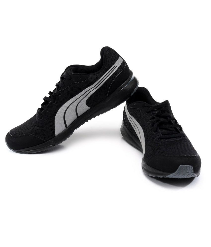 Puma Austin Black Soft Running Shoes For Men Buy Puma