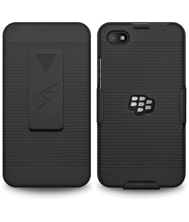 Amzer Shellster - Black for BlackBerry Z30 - Holsters ...