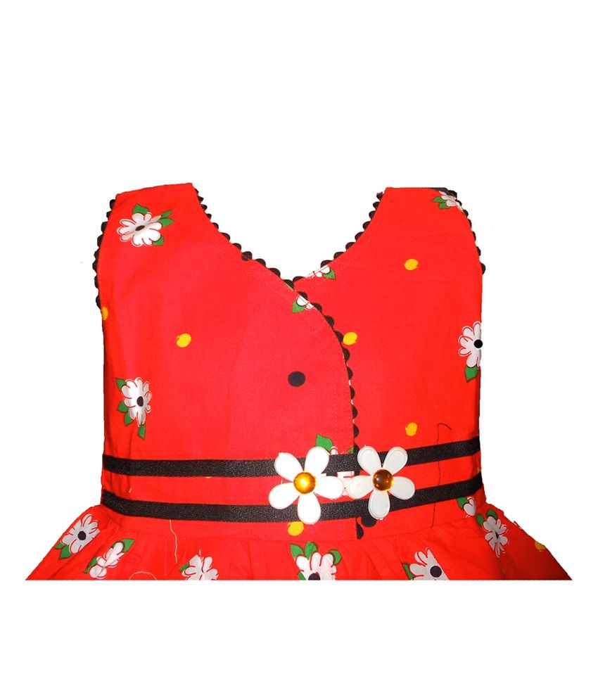cotton sleeveless frock